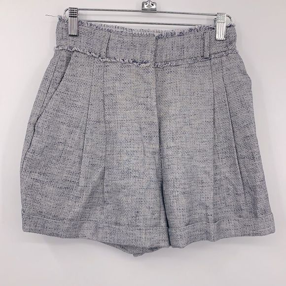 Messagerie Patrizio Piscaglia Tweed Shorts Sz 40 - Picture 1 of 9